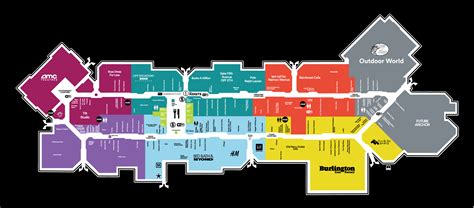 Map of Katy Mills Mall